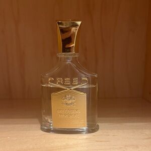 Creed Millésime Impérial - Clear Glass with Gold Accents